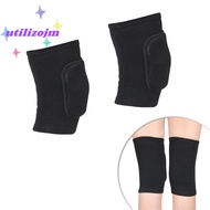 [utilizojmS] 1Pair Sports Knee Pad Adults Kid Dance Knee Protector Elastic Thicken Sponge Knees Brace Support for Gym Yoga Workout Training new