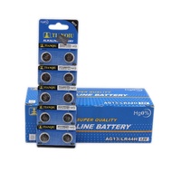 Alkaline Button Cell LR44 ∙ LR41 ∙ LR43 ∙LR521 ∙LR621∙ LR626 ∙ LR920∙ LR1130 ∙ AG13/AG10/AG4/AG3/371