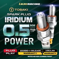 TOBAKI Spark Plug DOUBLE Iridium T2 EVO CRUISYM VTS GTS MAXSYM400i FX VR VS BELANG ELEGAN PASSION JA