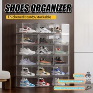 Stackable Plastic Shoes Box Storage Box Display Box shoes rack Storage Organiser Display Shoe Cabine