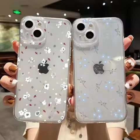 Floral Case For VIVO V40 Lite V30E V29E V27E V25E V21E V23E V25 V27 Pro V21 V23 V20 SE Y28S Y18 Y20
