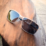 Kacamata Retro Minus Hitam Permanen Gagang Metal Pakai Pegas Kacamata Minus Outdoor Fashion Pria