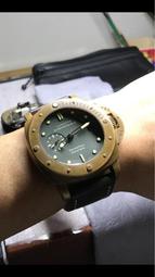 降價！Panerai pam382 沛納海珍藏版品項漂亮（敢死隊的青銅神器）大全套台灣保單（正泰）內外盒標籤吊牌證書全