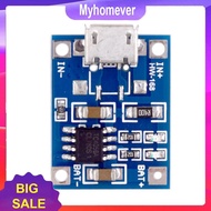 Battery Charging Board Micro USB Portable Battery Charger Panel DC4.5-5.5V with Indicator Light for 