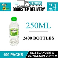 SPRITZER MINERAL WATER - 250ML X 24 BOTTLES (2400 BOTTLES)
