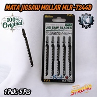 MATA (1 pack of 5 pcs) JIGSAW BIT JIG SAW Plywood Speed SAW For Wood -Mollar T244D