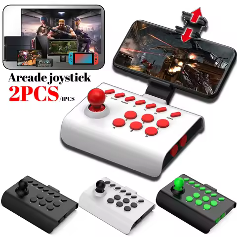 2/1PCS Joystick switch PC For PS4 Controller Gaming Joystick TV Arcade Fighting Game Console For Ps3
