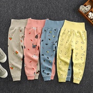 Baby Trousers Cotton Cute Printed Casual Footed Baby Boys Pant Infant Girl Pants Newborn Trouser