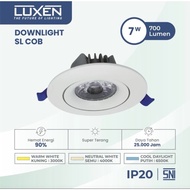 LUXEN 7W COB SPOTLIGHT/ LUXEN 7W SPOTLIGHT DOWNLIGHT 3000K and 4000K