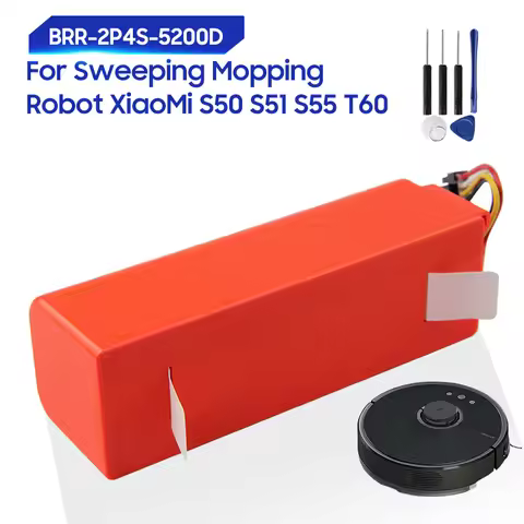 Original Sweeping Mopping Robot Vacuum Cleaner Replacement Battery For Xiaomi Roborock S50 S51 S55 T