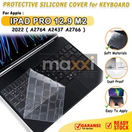 iPad Pro 12.9 2022 2021 2020 M2 M1 Silicone Pelindung Magic Keyboard