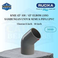 Rucika Knie AW 45 /Elbow 45 (AW) | Size 6 inch - 10 inch