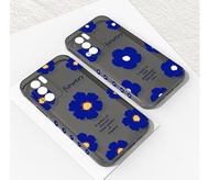 法式藍花兩款選OPPO Reno 6 , 6 Pro plus 手机壳phone case