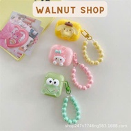 Easy Airpod case comes with a pearl strap for cute Airpod 4, Airpod 3, Airpod 2, Airpod pro, Airpod 