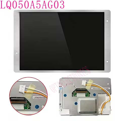 LQ050A5AG03 Original New 5 inch LCD Display Screen For Volkswagen Touareg 2002-2009 VK Touareg SUV I