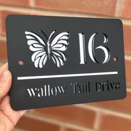 Acrylic Shop House Number Plate Customized Creative Compartment Signs Household Room Number Signs 亚克