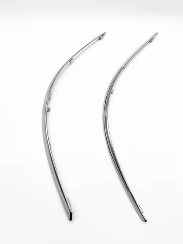 OE; A1698851921 A1698852021 Chrome Plated Left Right Trim Strips Rear Bumper For Benz W245 B160 B180