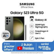Samsung Galaxy S23 Ultra 12/256 GB Handphone AI 200MP Nightography Camera &amp; Snapdragon 8 Gen 2 (4nm) HP flagship Samsung Smartphone Android Garansi resmi