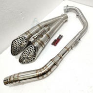 Akrapovic R15 Branchknalpot V2 Vixion GSX CBR 150R TIGER VERZA BYSON SATRIA SONICV3