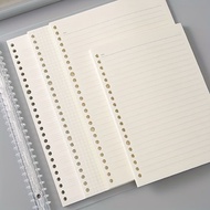 Loose Leaf A5, B5 A4 File Paper with Binder contents, 20 Holes A5, 26 Holes B5, 30 Holes A4, Bookpap