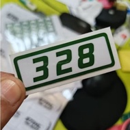 Sticker Mesin Rumput TANAKA SUM328 BG328 328