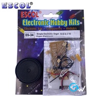ESCOL Electronic Hobby Kit ES-34 Simple Electronic Organ DC 13V ORGAN ELEKTRONIK MUDAH