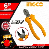 INGCO Diagonal Cutting Cutter Plier Pliers 6" SUPER SELECT Hand Tools HDCP12160 •TFM• IHT