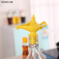 Silicone Bottle Stopper Food-grade Silicone Lids Silicone Olive Oil Sprayer Lamp Shape Liquor Dispenser Lock Wine Pourer Leak-proof Nozzle Bottle Stopper Tableware