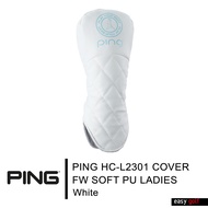 PING HC-L2301 COVER FW SOFT PU LADIES PING HEAD COVER ปลอกหัวไม้กอล์ฟ ปลอกหุ้มหัวไม้กอล์ฟ