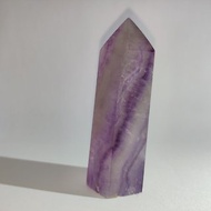 千層紫螢石柱 Fluorite 隨形 擺件 原石 晶簇 天然水晶 水晶