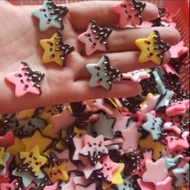 Chocolate star Charm
