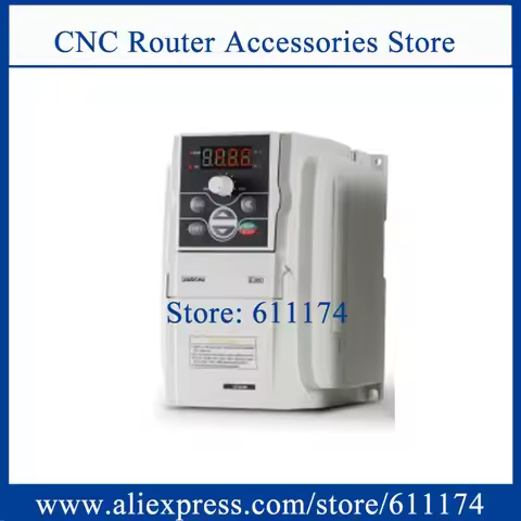 SUNFAR E550-2S0004 VFD Inverter 400w AC220V Frequency Inverter 0-1000hz Variable-frequency drive
