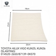 TOYOTA HILUX VIGO KUN25,KUN26 CABIN FILTER 014520-2650/87139-0K070