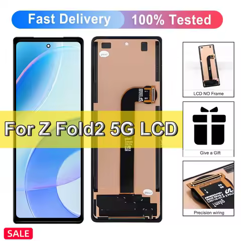 TFT For Samsung Z Fold 2 F916 F916B LCD Display Touch Screen Digitizer Assembly Replacement For Sams