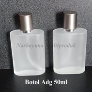 Adg Thread Perfume Bottle 50ML Spray Glass Perfume Bottle Refillable Perfume Bottle