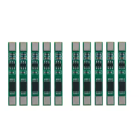 10pcs 1S 3.7V 3A li-ion BMS PCM battery protection board pcm for 18650 lithium ion li battery