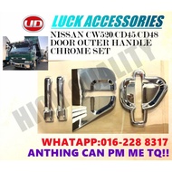 NISSAN CW520/CD45/CD48 DOOR OUTER HANDLE CHROME SET