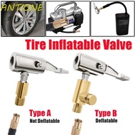 ANTIONE Inflatable Pump Valve Durable Compressor Tyre Valve Adapter Tyre Inflator Clip Car Tire Air Chuck