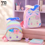 99.9 School Girls Backpack For Kindergarten Kids Cute Designs Little Mermaid Design [AC-00X]