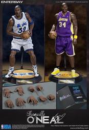 全新未拆 Enterbay NBA O’Neal 歐尼爾 雙素體 魔術 湖人 非 Kobe penny