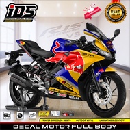 Decal R15 V3 Full Body Stiker r15 v3 keren Dekal R15 V3 RED BULL