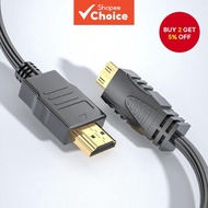 4K 60Hz Mini HDMI to HDMI HD Video Cable, TV Cable  4K 60Hz Mini HDMI ke HDMI Video Kabel HD, Kabel 