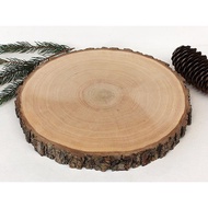 TERMURAH Wood slice potongan kayu/talenan dekorasi rustic ukuran BESAR