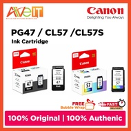 Canon Ink Cartridge - PG47 CL57 CL57s ( For E410 E470 E3370 E4570 E400 E4270 )