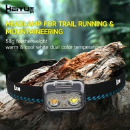 HeiYu LEM L28 LED Head Lamp Flashlight USB Rechargeable/3AAA Battery Waterproof Tactical Super Brigh