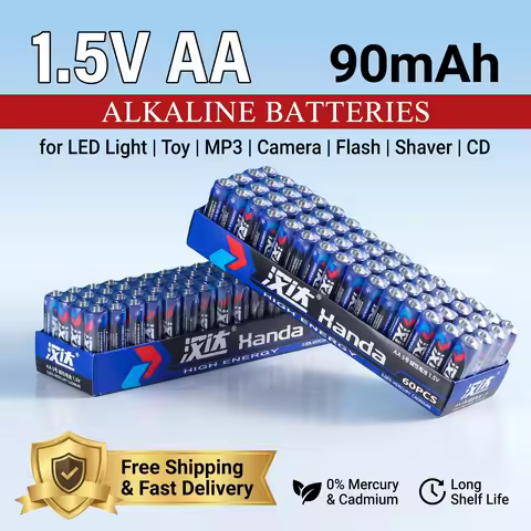 Carbon Zinc AA Battery 1.5V 90mAh Disposable Dry Batteries 1-32PCS For Electronic Toys Flash MP3 Sha