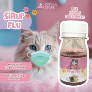 Furyou fur you cat flu syrup for coughs and colds, safe and effective in cats, cat snezing, cat flu 