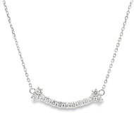 Jumbo Gold & Diamonds N9-KKPA220224 Diamond Smile Necklace Natural Mine Diamond Cluster 13 pcs 0.676