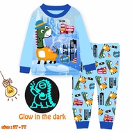 CUDDLE ME SLEEPWEAR HELOKITTY DINO SPIDERMAN PATROLDOG KIDS PYJAMAS BOYS PYJAMAS