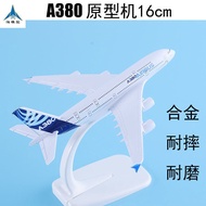 Simulation Airplane Model Alloy Airbus A380 Prototype Boeing B747-400 National Airlines 737 Deep Air